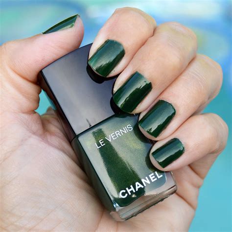 chanel emerald green nail polish|chanel nails color chart.